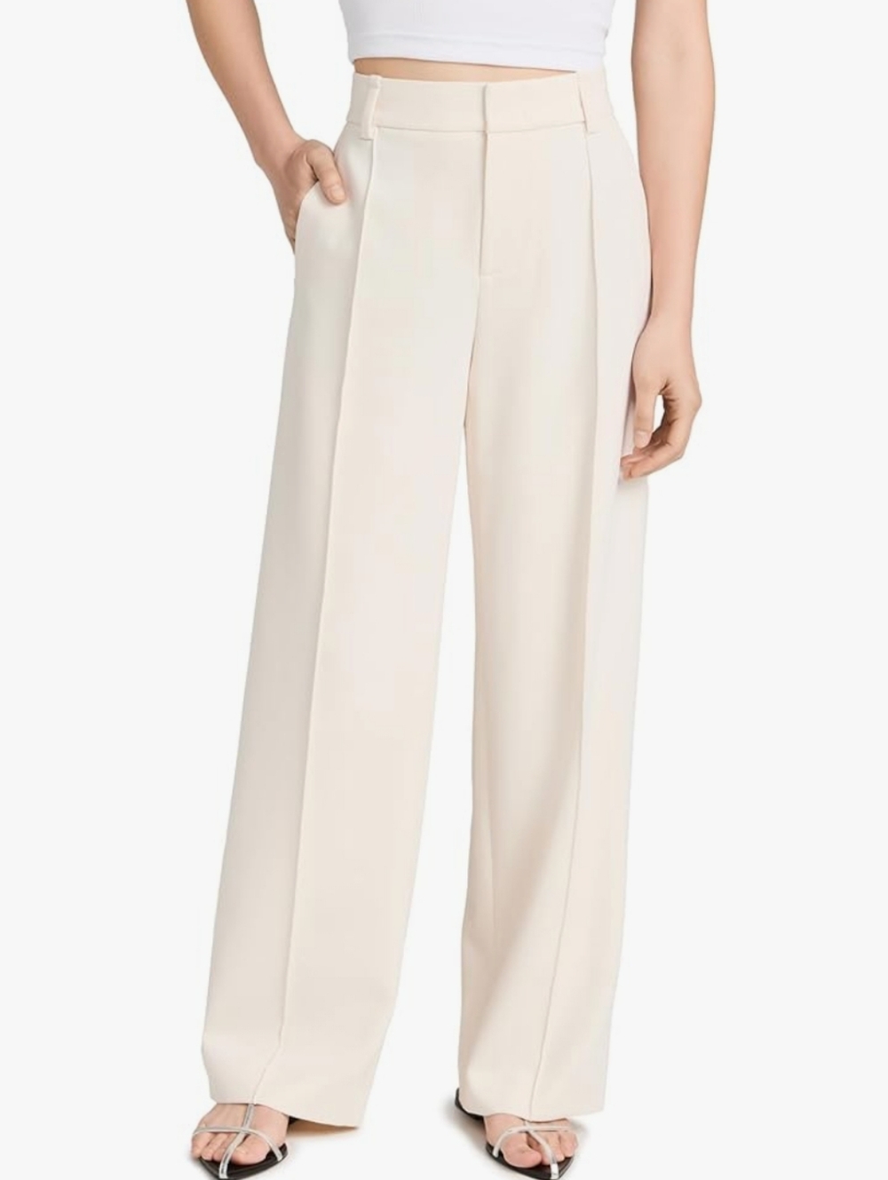 NEW Vince Wide Leg High Waist Pants Size 8